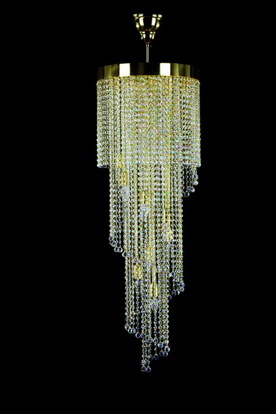 Полилей ArtGlass Серия SPIRAL DIA 400*700 DROPS